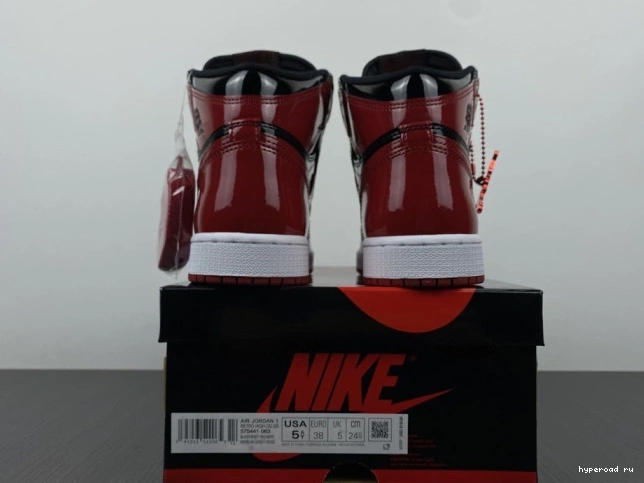 Air OG Bred Patent Jordan High 1 555088-063 0718